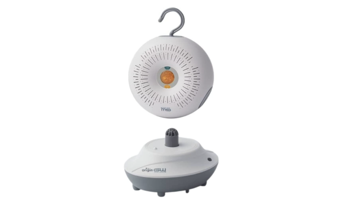 Origin Mini Silica Gel Dehumidifier – Rechargeable Moisture Absorber for Wardrobe, Closet, Car, Safe, and Food Storage